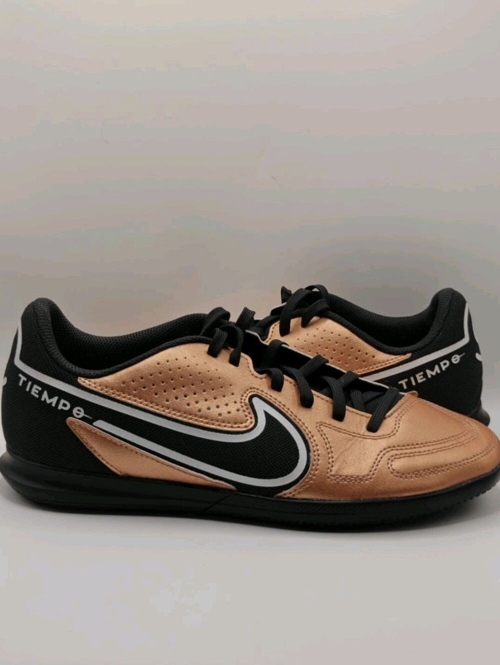 Nike Tiempo Legend 9 Academy TF Soccer Shoes Size 8 Metallic Copper DA1189-810